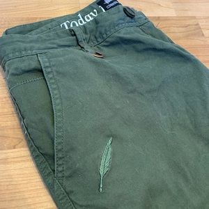 Olive publish brand joggers